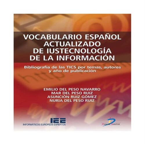 Vocabulario español actualizado de Iustecnología de la información