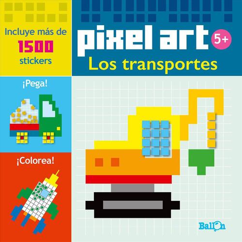 Los transportes (Pixel art)