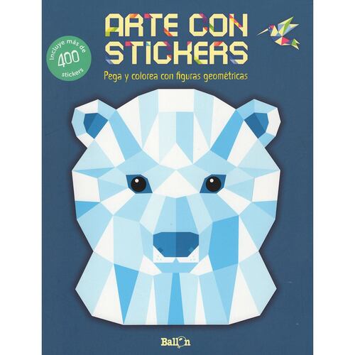 Arte con stickers (Oso)