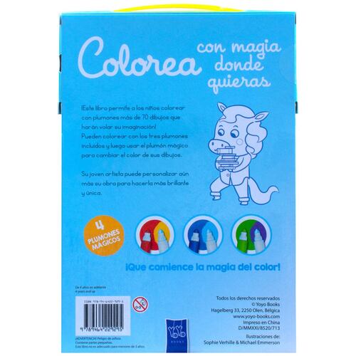 Colorea con magia donde quieras. 4+ zorro