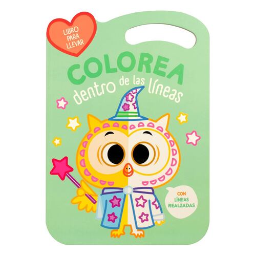 Colorea Dentro De Las Líneas Búho
