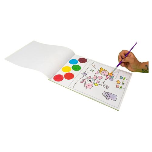 Magia Con Pintura Ponles Agua Oso