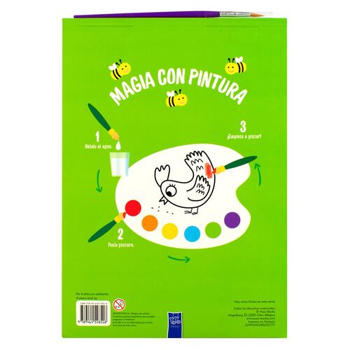 Magia Con Pintura Ponles Agua Oso
