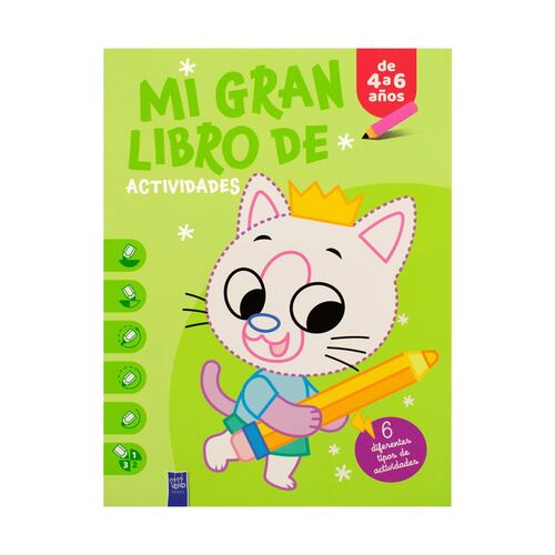 Mi Gran Libro de Actividades Gato