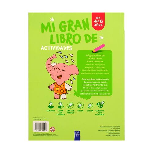 Mi Gran Libro de Actividades Gato