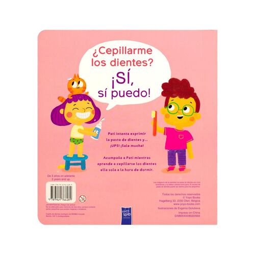 ¡Sí, sí puedo! ¿cepillarme los dientes?