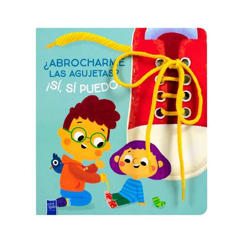 ¡Sí, sí puedo! ¿abrocharme las agujetas?