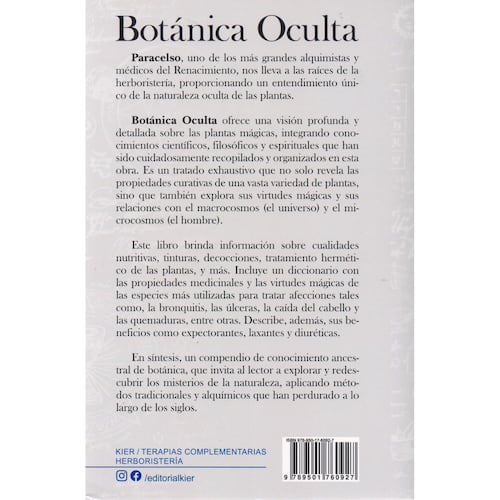 Botánica oculta. Las plantas mágicas
