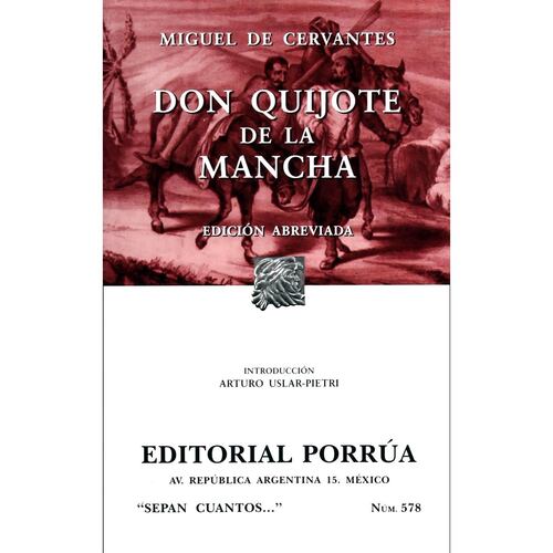 Don Quijote de la Mancha edición abreviada