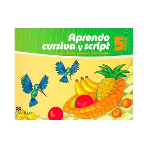 Aprendo Cursiva Y Script 5 Wb 2E