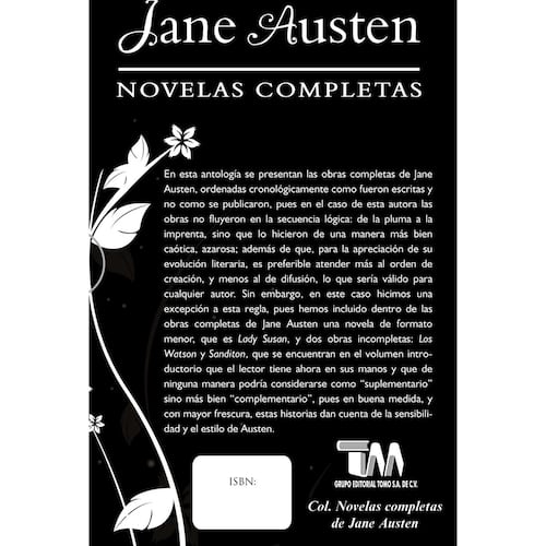 Caja Jane Austen, novelas completas