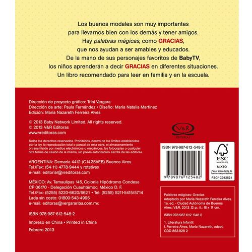 Baby tv palabras mágicas gracias