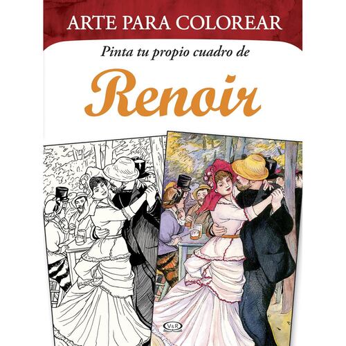 Renoir Arte para Colorear