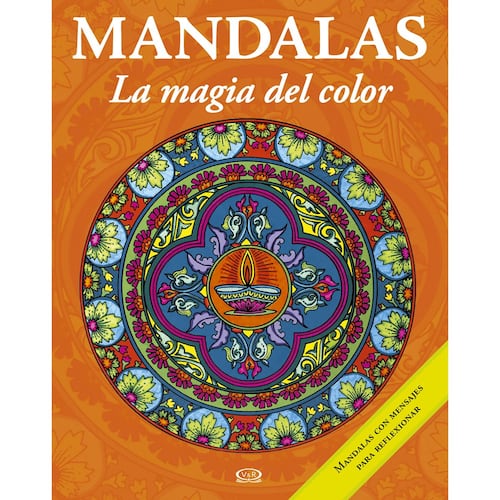 Mandalas La Magia del Color 1 Naranja