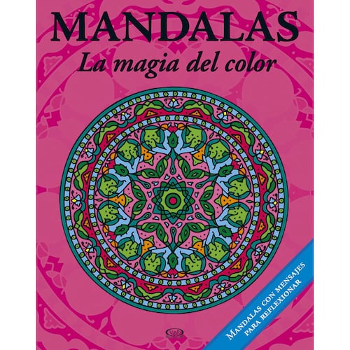 Mandalas La Magia del Color 4 Rosa