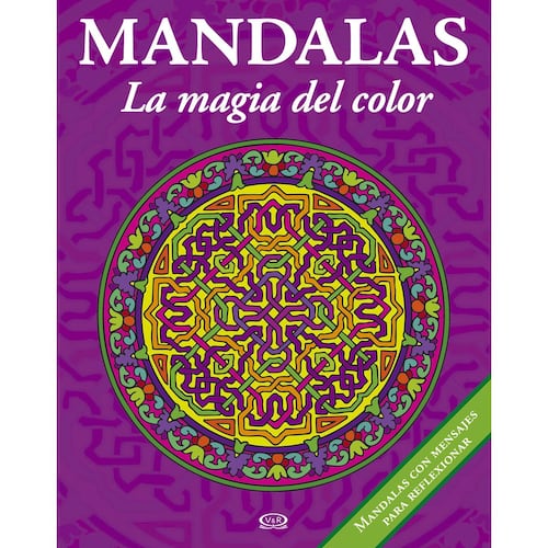Mandalas La Magia del Color 5 Violeta