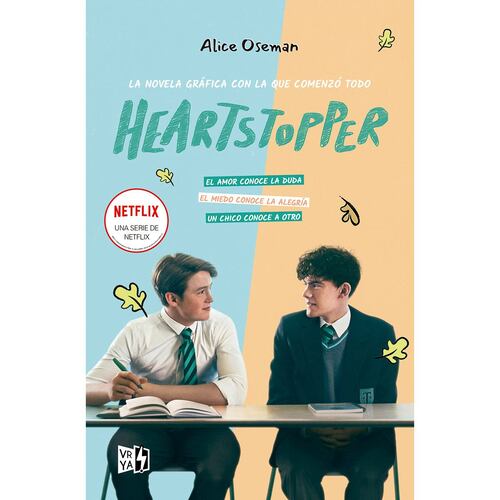 Heartstopper portada Netflix