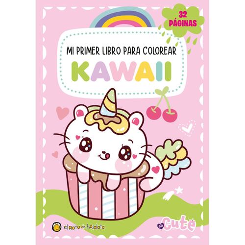 Mi primer libro para colorear kawaii