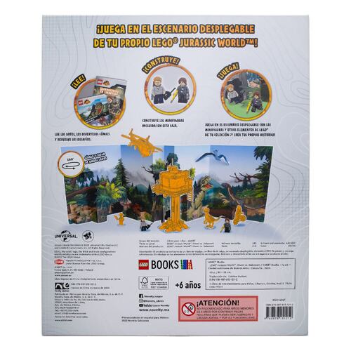 Lego Jurassic World Owen VS Delacourt