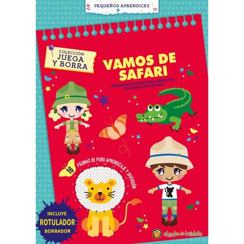 Juega y borra. Vamos de safari