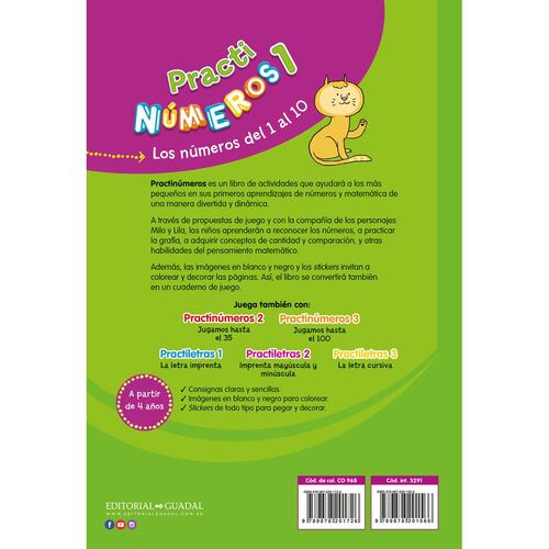 Practi números 1 - Los números del 1 al 10