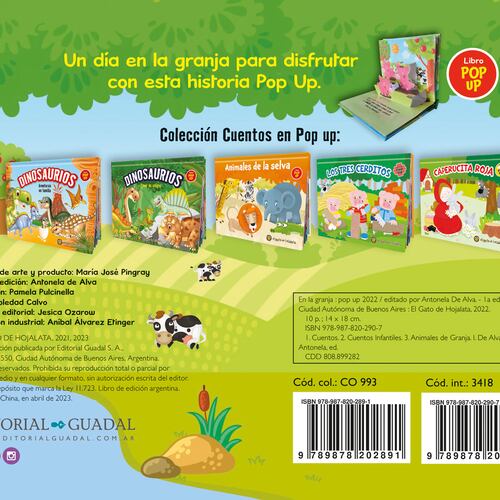 En la granja Pop Up