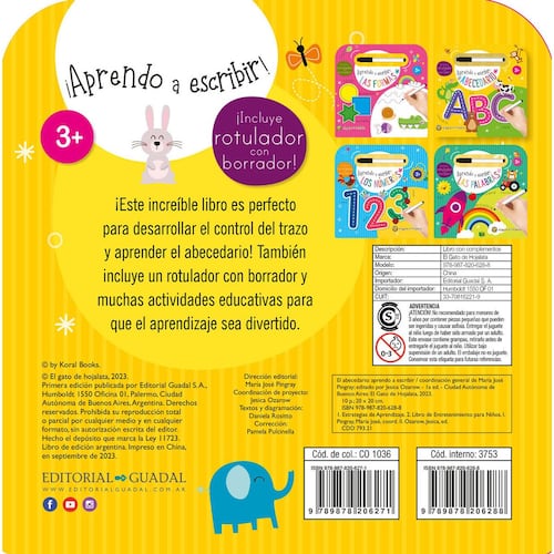 Aprende A Escribir: El Abecedario