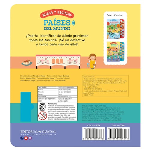 Busca y Escucha: Paises Del Mundo