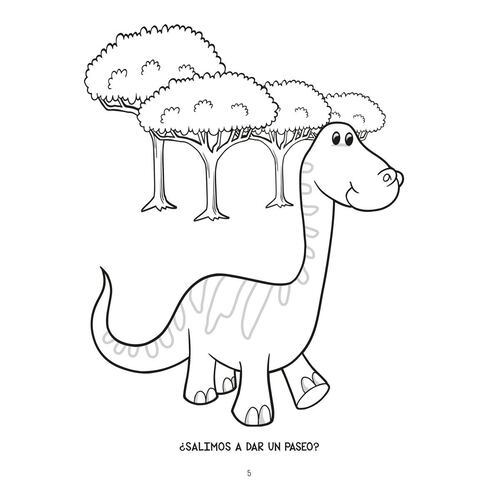 El Gran Libro Para Colorear: Dinosaurios + de 100 dibujos