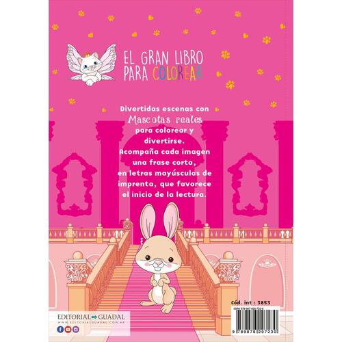 El Gran Libro Para Colorear: Mascotas Reales + de 100 dibujos