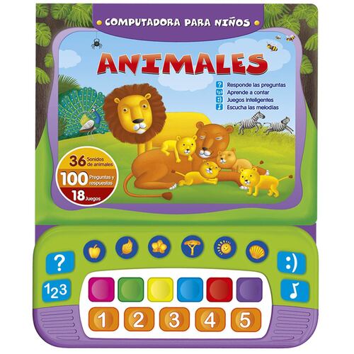 Animales computadora para niños