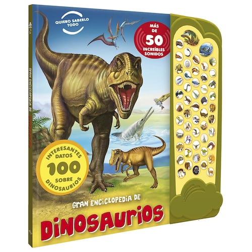 Dinosaurios, gran enciclopedia (sonidos)