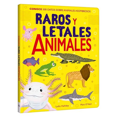 Raros y letales animales, 500 datos