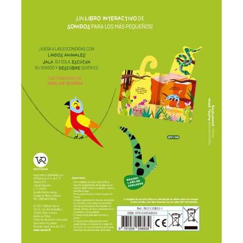 Descubre sonidos divertidos ¿De quién es esta graciosa cola?
