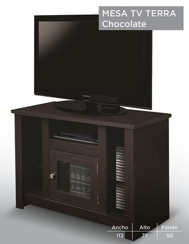 Mesa De Tv Terra - Wengue - Kessa.