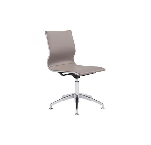 Silla De Oficina Glider (Conferencia) - Cafe Claro - Kessa.