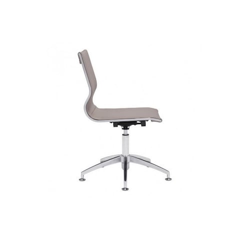 Silla De Oficina Glider (Conferencia) - Cafe Claro - Kessa.