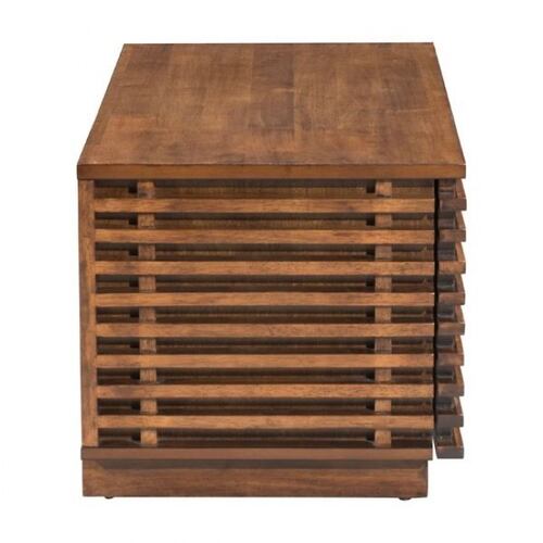 Mueble De Tv Linea Narrow - Nogal - Kessa.