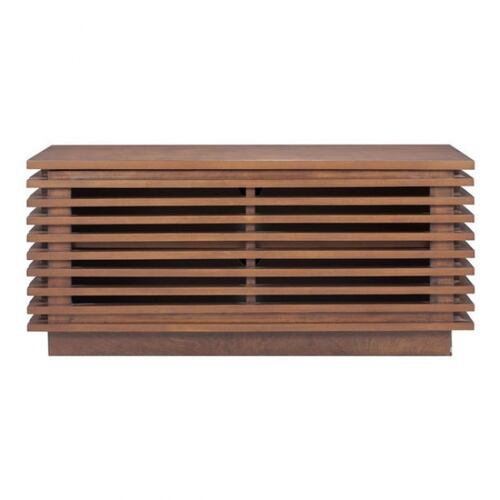 Mueble De Tv Linea Narrow - Nogal - Kessa.