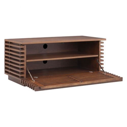Mueble De Tv Linea Narrow - Nogal - Kessa.
