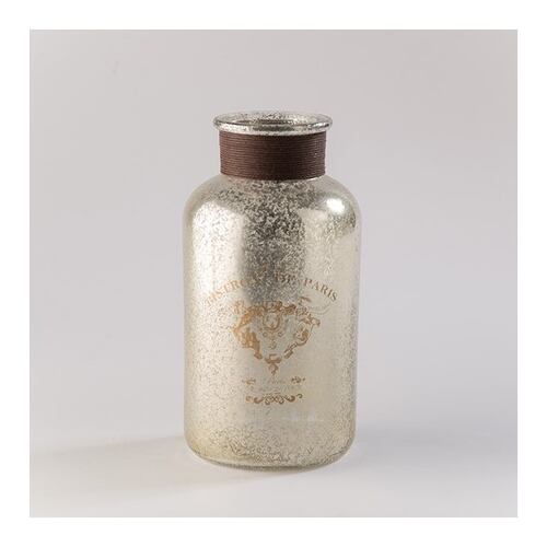 Botella Dorada Paris Gde 21Cm - Dorada - Kessa.