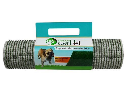 Repuesto Tapete Sanitario Pasto Artificial Mediano Green Carpet.