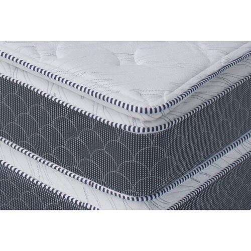 Box Maximum Matrimonial Gris y Blanco - Kessa.
