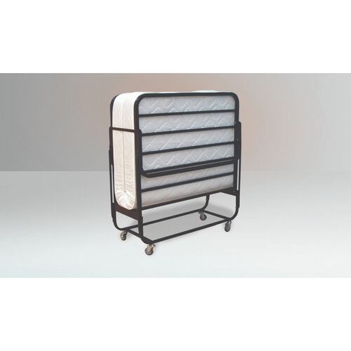 Base Plegable con Colchon 1320-OCE Individual Negro - Kessa.