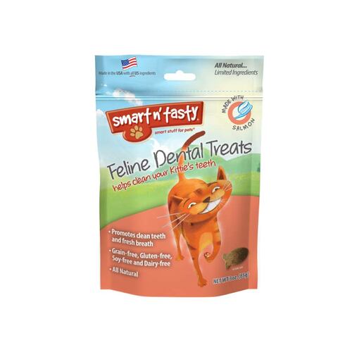 Premios Dentales Para Gato Emerald Pet Salmón.