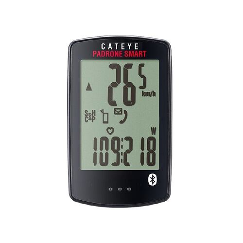 Velocímetro Digital Padrone Smart Sensor 12 Funciones Bicicleta Cicilismo CC-PA500B Cateye.
