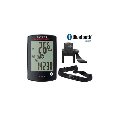 Velocímetro Digital Padrone Smart Sensor 12 Funciones Bicicleta Cicilismo CC-PA500B Cateye.