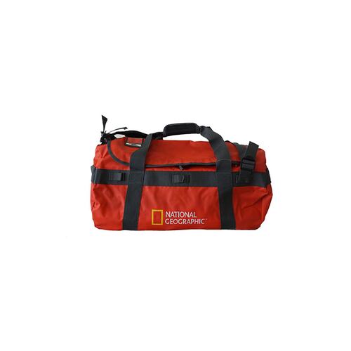 Bolso Mochila Viaje Duffle 80 Rojo Contra Agua 1 Kg 80 L NatGeo.