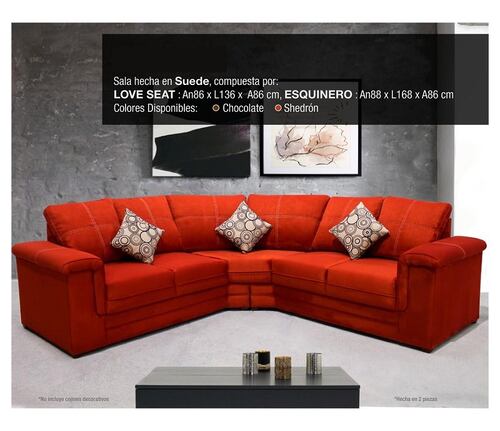 Sala Modular  Modelo Napoles 2 2 E - Shedron - Kessa.