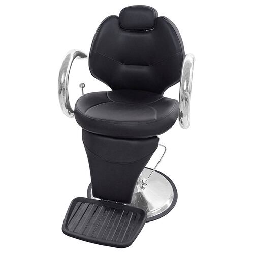 Silla Barberia Sillon Peluqueria Reclinable Hidraulico